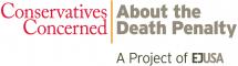 Conservatives Concerned About the Death Penalty Logo