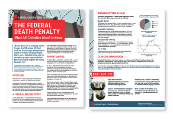 Federal Death Penalty One-Pager Preview