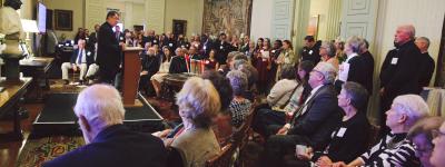 The crowd at "Justice Reimagined Awards and Celebration," hosted by Catholic Mobilizing Network