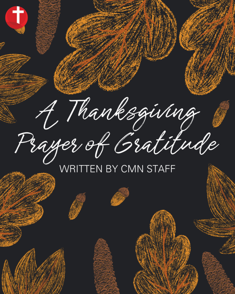 A Thanksgiving Prayer of Gratitude