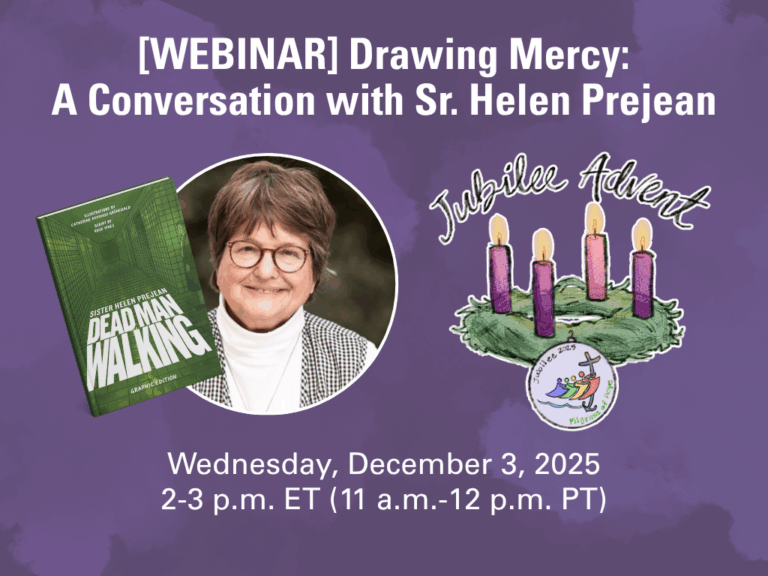 [Recording] Drawing Mercy: A Conversation with Sr. Helen Prejean