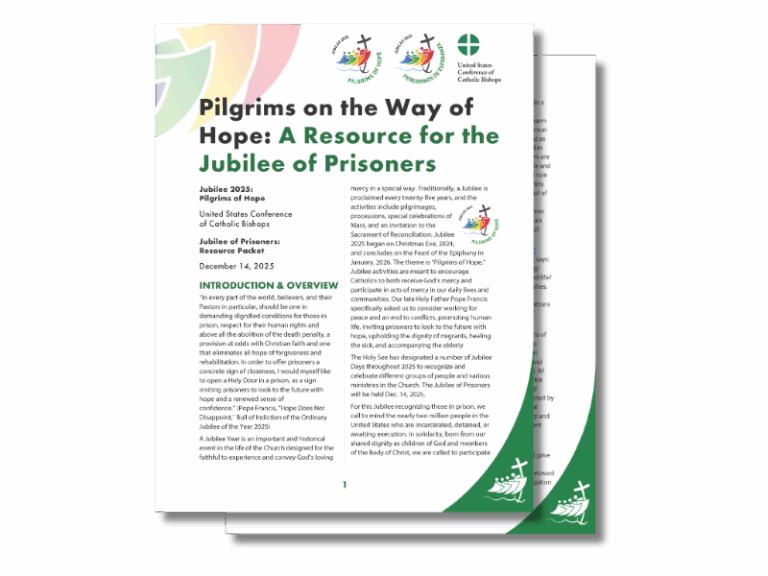 Pilgrims on the Way of Hope: A Resource for the Jubilee of Prisoners