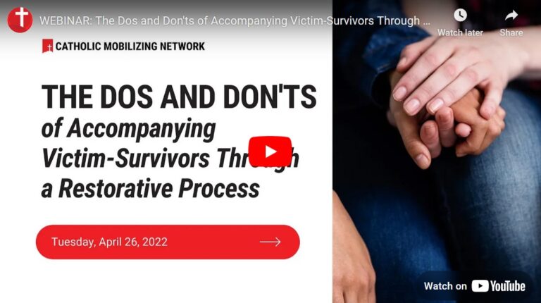 [Webinar] Dos and Don’ts of Accompanying Victim-Survivors Through a Restorative Process